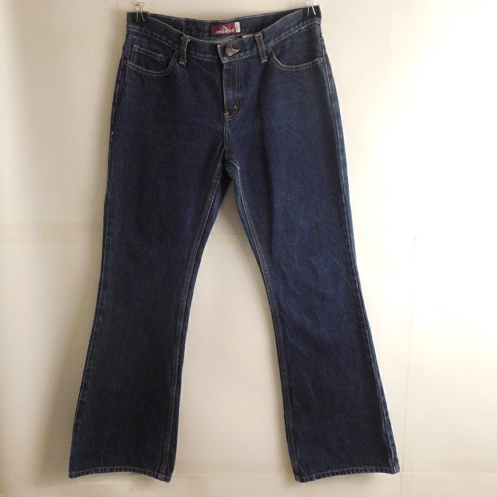 422116...Jordache Flare Jeans Size 11/12R, W31" 30"Inseam 8"Rise